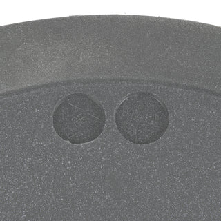 XXL Pflanzkübel "STONE" in Grau (60 cm Durchmesser)