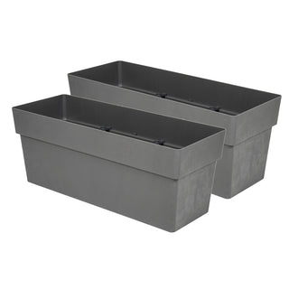 Rollbarer XXL Pflanzkasten 'LIKE' 100 cm (Set/Farbe wählbar)