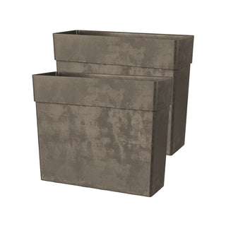 2 x Rollbarer XXL Sichtschutz 'LIKE' 80 cm (Farbe wählbar)