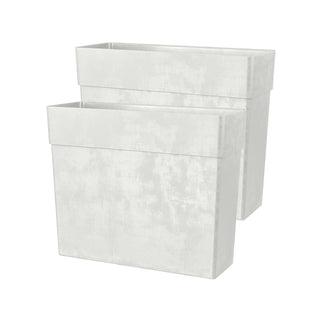 2 x Rollbarer XXL Sichtschutz 'LIKE' 80 cm (Farbe wählbar)