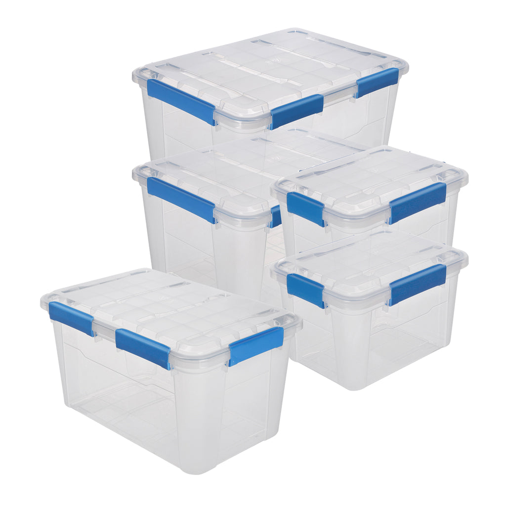 Set-Angebot: Wasserdichte Box (IP67) mit Deckel in verschiedenen Größen (Set wählbar)