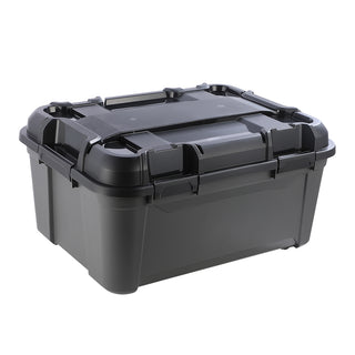 Wasserdichte Aufbewahrungsbox 'Bunker' 120 Liter mit Deckel - IPX7 (Set wählbar)