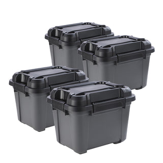 Wasserdichte Aufbewahrungsbox 'Bunker' 18 Liter mit Deckel - IP67 (Set wählbar)