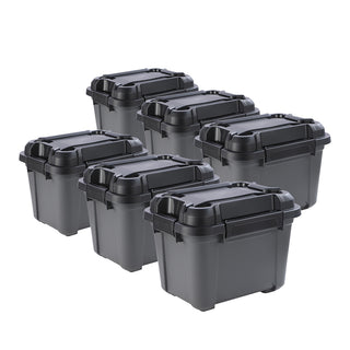 Wasserdichte Aufbewahrungsbox 'Bunker' 18 Liter mit Deckel - IP67 (Set wählbar)