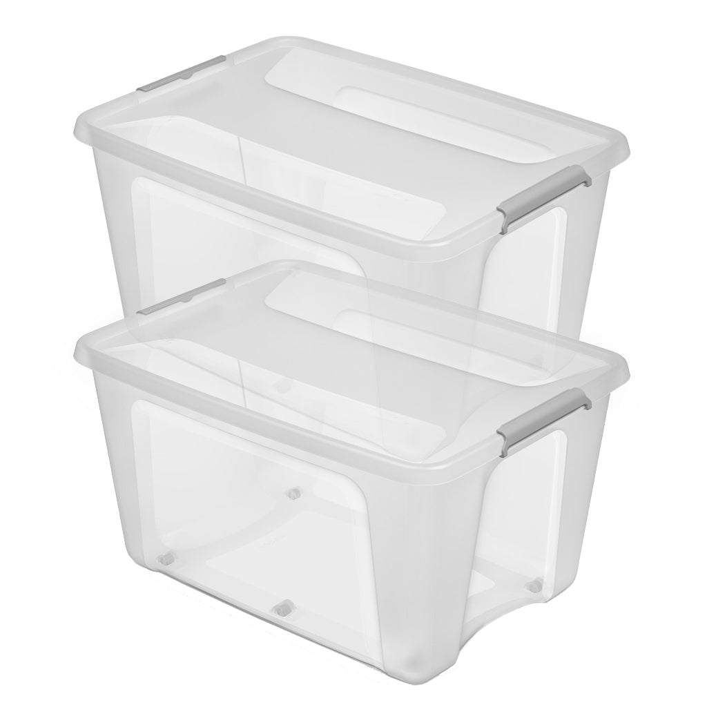 dynamax aufbewahrung voll Aufbewahrungsbox 'Prime Store' mit Rollen in Transparent (Volumen/Set – Kreher Technik