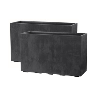 XXL Sichtschutz Pflanzkasten 'Millennium Fence' (Farbe/Menge wählbar)