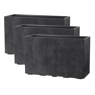 XXL Sichtschutz Pflanzkasten 'Millennium Fence' (Farbe/Menge wählbar)