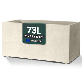 XL Pflanzkasten "Millennium" in verschiedenen Farben und Größen (Farbe/Größe wählbar)