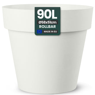 Rollbarer XL/XXL Pflanzkübel "LIKE" in verschiedenen Farben (wählbar)