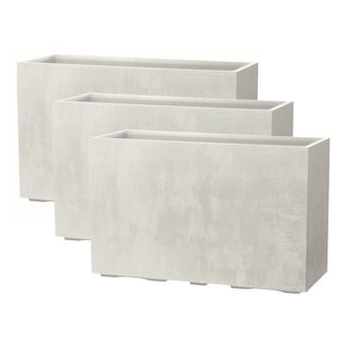 XXL Sichtschutz Pflanzkasten 'Millennium Fence' (Farbe/Menge wählbar)