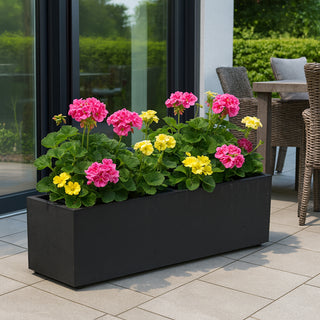 XXL Pflanzkasten "Karo" 39 Liter in Anthrazit