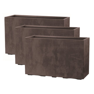 XXL Sichtschutz Pflanzkasten 'Millennium Fence' (Farbe/Menge wählbar)