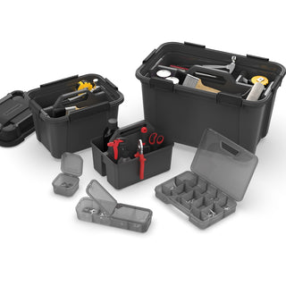 Wasserdichte Aufbewahrungsbox 'Bunker' 120 Liter mit Deckel - IPX7 (Set wählbar)