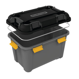 Wasserdichte Aufbewahrungsbox 'Bunker' 120 Liter mit Deckel - IPX7 (Set wählbar)