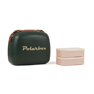 Kühlbox Polar 6 Liter inkl. 2 Lunchboxen, Farbe: Forest Gold
