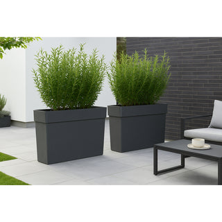 2 x Rollbarer XXL Sichtschutz 'LIKE' 80 cm (Farbe wählbar)