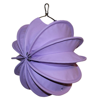 Barlooon® Outdoor Lampion - Wetterfeste Hängeleuchte für Garten, Terrasse & Balkon - Ø 30 cm / 50 cm (Größe S/M) in Weiß, Creme Beige, Flieder & Pink