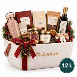 Kühlbox 'Polarbox' 12 Liter - Geschenkebox - Farbe: Perla Gold