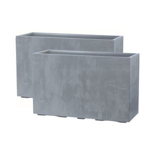 XXL Sichtschutz Pflanzkasten 'Millennium Fence' (Farbe/Menge wählbar)