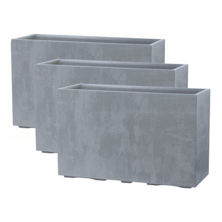 XXL Sichtschutz Pflanzkasten 'Millennium Fence' (Farbe/Menge wählbar)