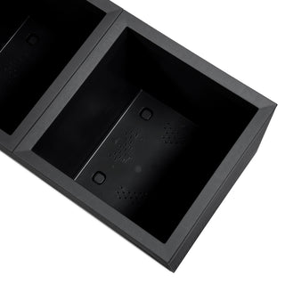 XXL Pflanzkasten "Karo" 39 Liter in Anthrazit