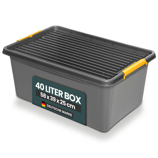 Solid Box mit Deckel in verschiedenen Größen (Größe wählbar)