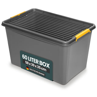 Solid Box mit Deckel in verschiedenen Größen (Größe wählbar)