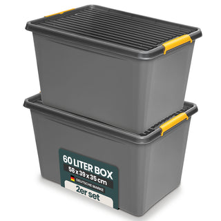 Solid Box mit Deckel in verschiedenen Größen (Größe wählbar)