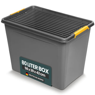 Solid Box mit Deckel in verschiedenen Größen (Größe wählbar)