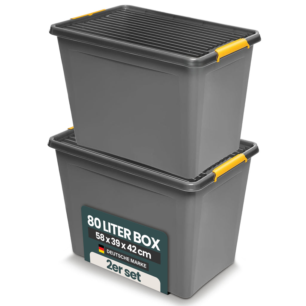 Solid Box mit Deckel in verschiedenen Größen (Größe wählbar) – Kreher Technik