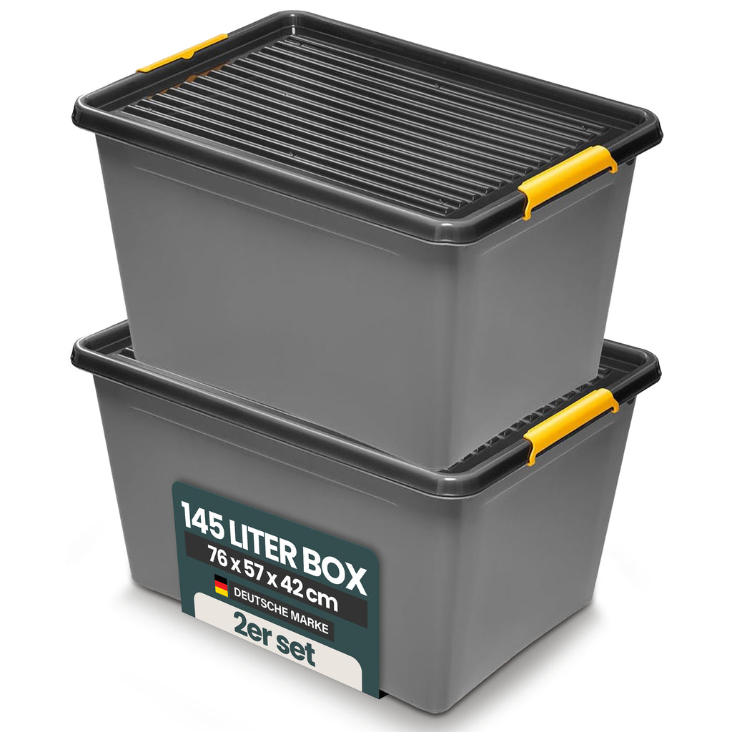 Solid Box mit Deckel in verschiedenen Größen (Größe wählbar) – Kreher Technik