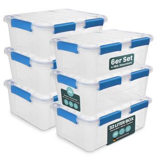 Wasserdichte Box (IP67) mit Deckel in verschiedenen Größen (Set/Größe wählbar)