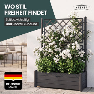 XL SPALIER HOLZOPTIK (breite Version) Farbe: Anthrazit