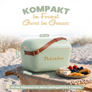 Kühlbox Polarbox 20 Liter, Farbe: Olivgrün