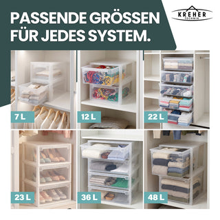 Schubladenbox (Volumen wählbar)