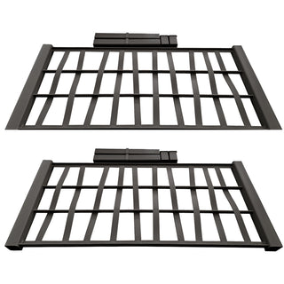 Set: 2 x Spaliererweiterung mit 2 Verbindern und Abdeckkappen für 'Ethica' (Größe/Farbe wählbar)