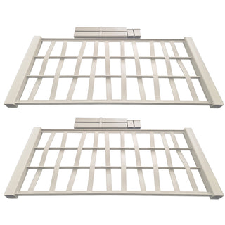 Set: 2 x Spaliererweiterung mit 2 Verbindern und Abdeckkappen für 'Ethica' (Größe/Farbe wählbar)