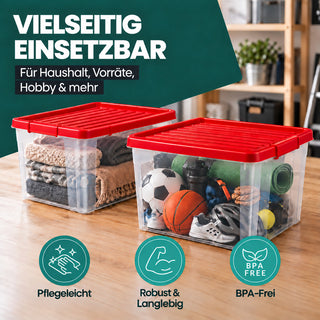 X-Mas Box mit Einteilern und abschließbarem Deckel - 1 Stück