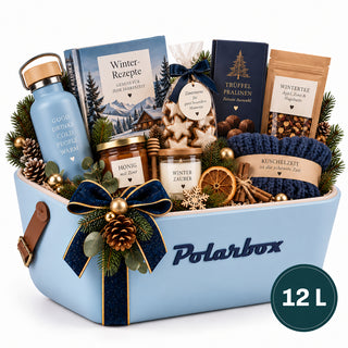 Kühlbox 'Polarbox' 12 Liter - Geschenkebox - Farbe: Jeans Blau