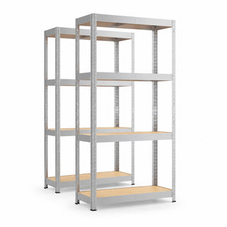 XL Metallregal mit 4 MDF-Böden - 75 x 30 x 150 cm – (Set wählbar)