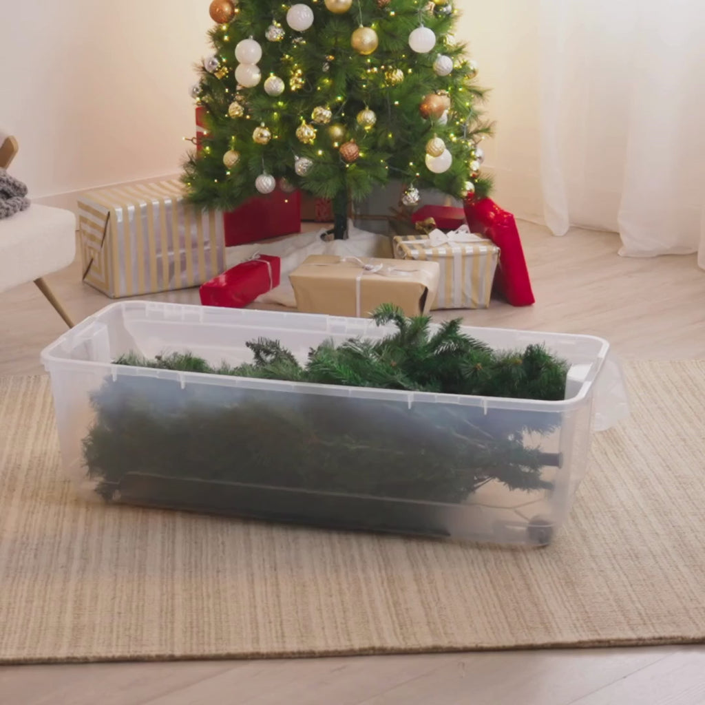 XXL Weihnachtsbaumbox mit Rollen
