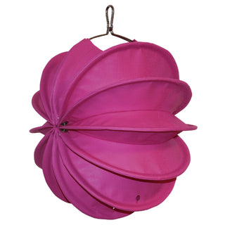 Barlooon® Outdoor Lampion - Wetterfeste Hängeleuchte für Garten, Terrasse & Balkon - Ø 30 cm / 50 cm (Größe S/M) in Weiß, Creme Beige, Flieder & Pink