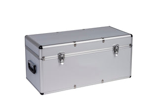 Bundle: Transportkoffer mit Aluminiumrahmen und ABS Korpus / 100 Liter + 65 Liter (Silber)