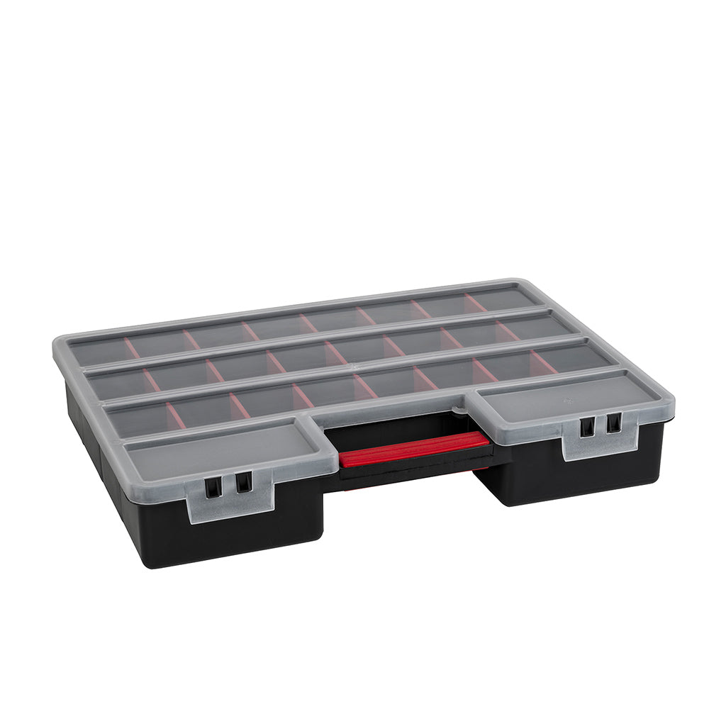 TACTIX Sortimentskasten Organizer Box mit Behältern verschiedene