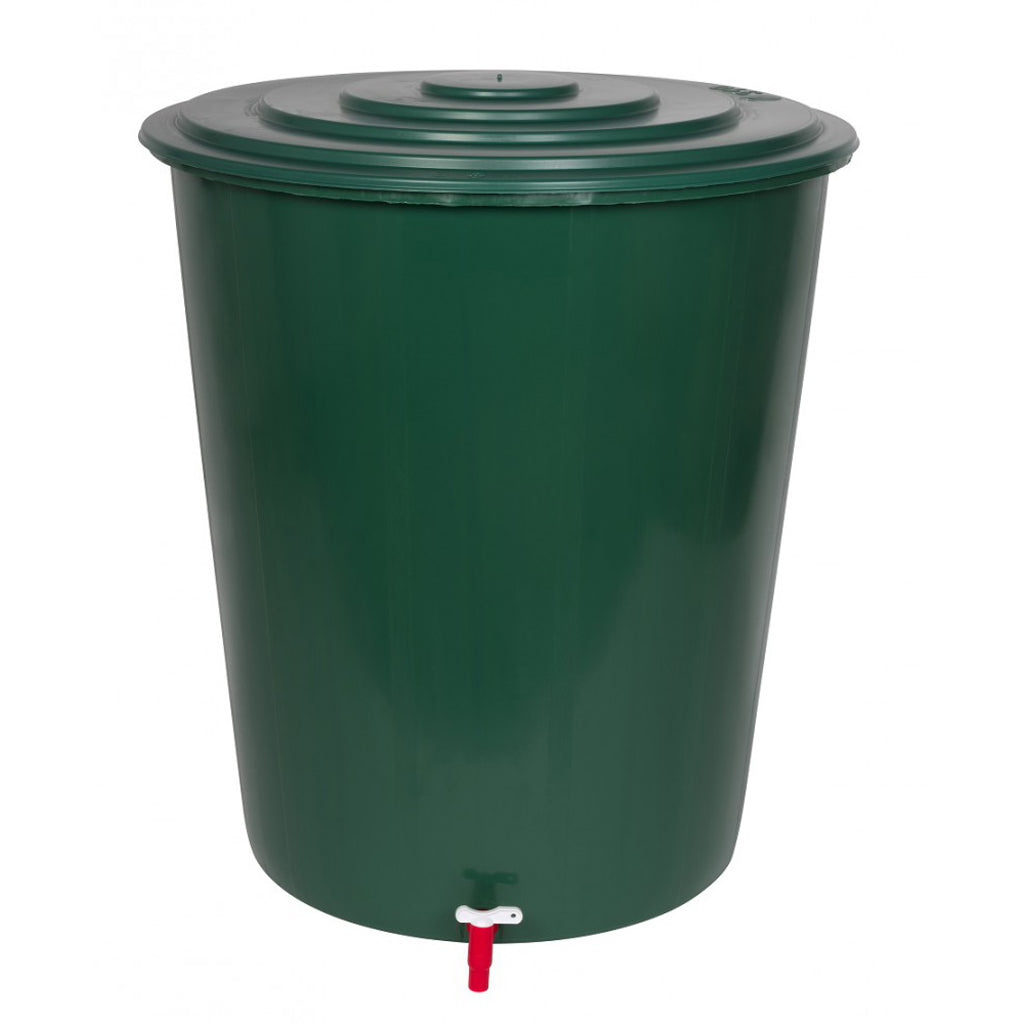 XXL Wassertonne Wassertank mit Hahn, Deckel und Monoblock 210 Liter in –  Kreher Technik