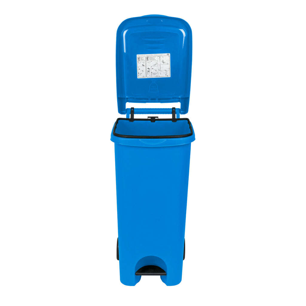 Mehrzwecktonne 80 Liter mit Pedal (Farbe wählbar) – Kreher Technik