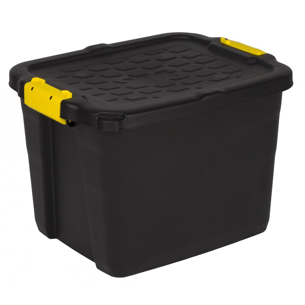 schwarze boxen aufbewahrung Tough Box in Schwarz (Volumen wählbar) – Kreher Technik