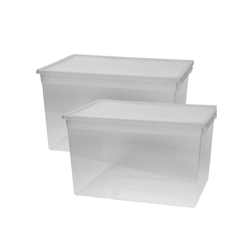 Set: 2 x LightBox 52 XXL mit Deckel, extra hoch, 50 Liter – Kreher Technik